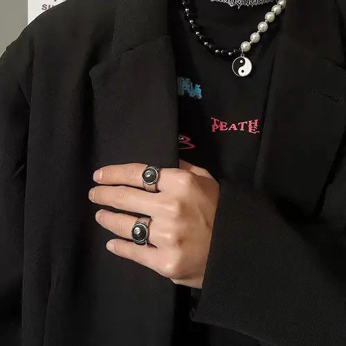 Japanese Brand Retro punk rings Size ONE SIZE - 3 Thumbnail
