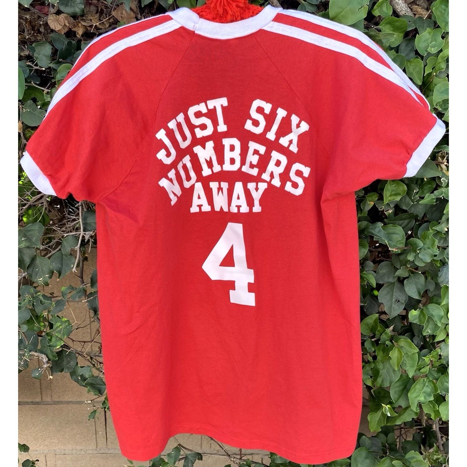 Augusta Sportswear VINTAGE Augusta Sportswear Cat Sunglasses Ringer Tee Red V Neck Stripe Graphic Shirt USA XL Men T-Shirt XS? Size US XL / EU 56 / 4 - 7 Thumbnail
