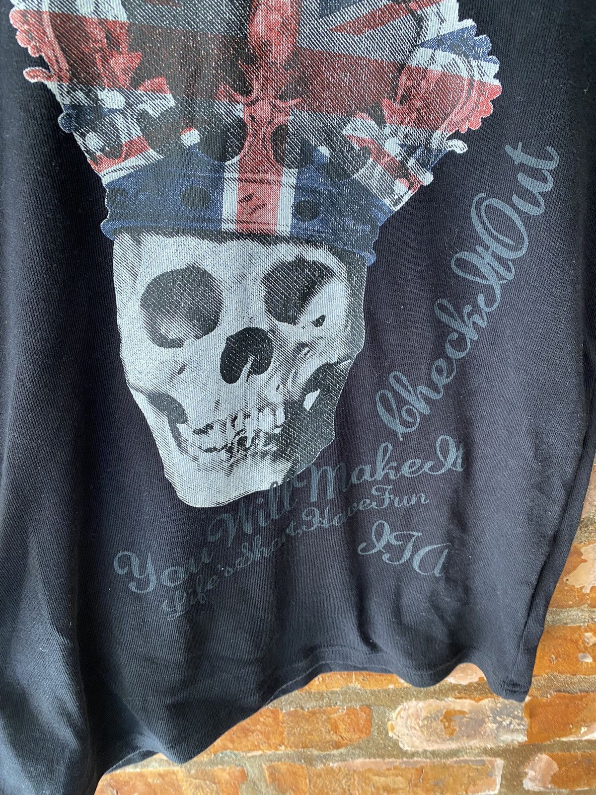 In The Attic 🔥Vintage UK king Skull poem Size US M / EU 48-50 / 2 - 6 Thumbnail