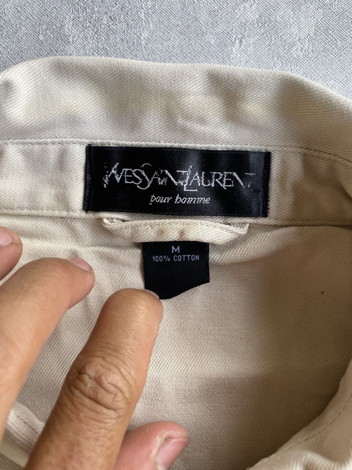 Yves Saint Laurent Vintage Yves Saint Lauren Jacket Size US M / EU 48-50 / 2 - 7 Thumbnail