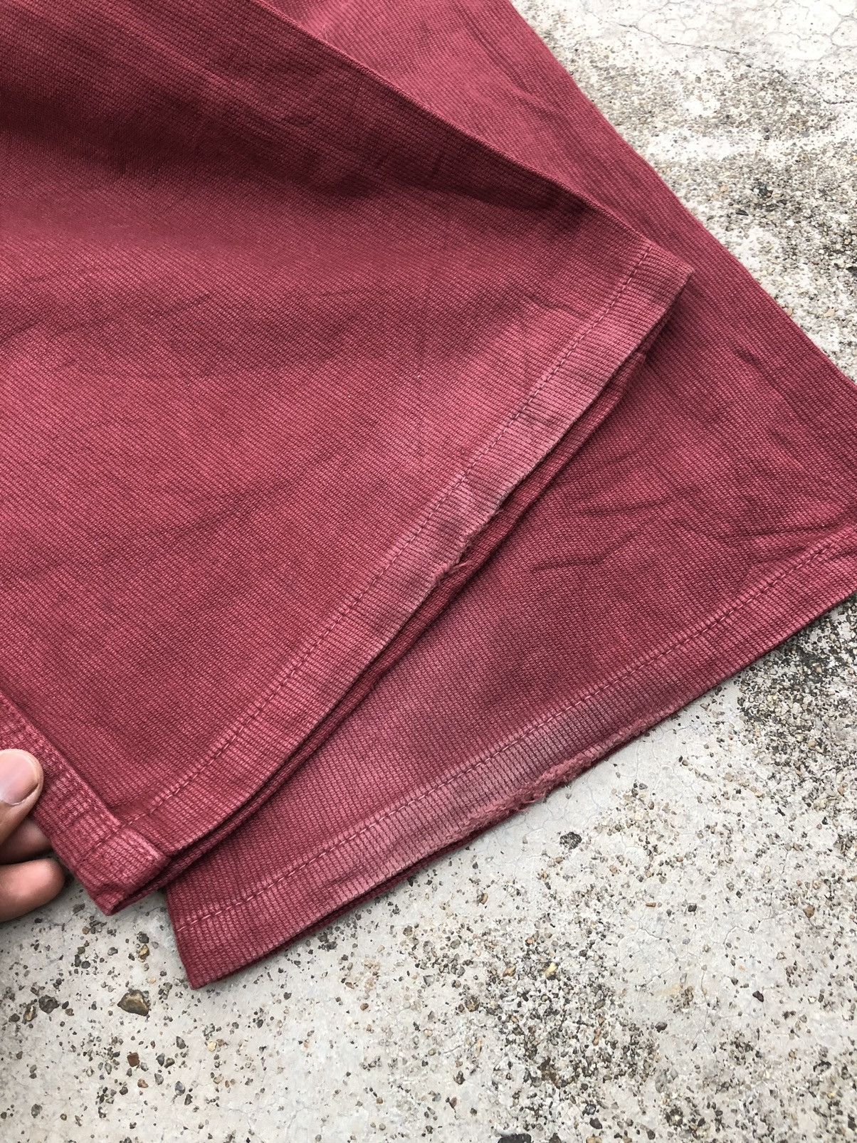 Japanese Brand FLARED⚡️⚡️SOUTH ROAD Japan Maroon Chinos Pants Size US 34 / EU 50 - 7 Thumbnail