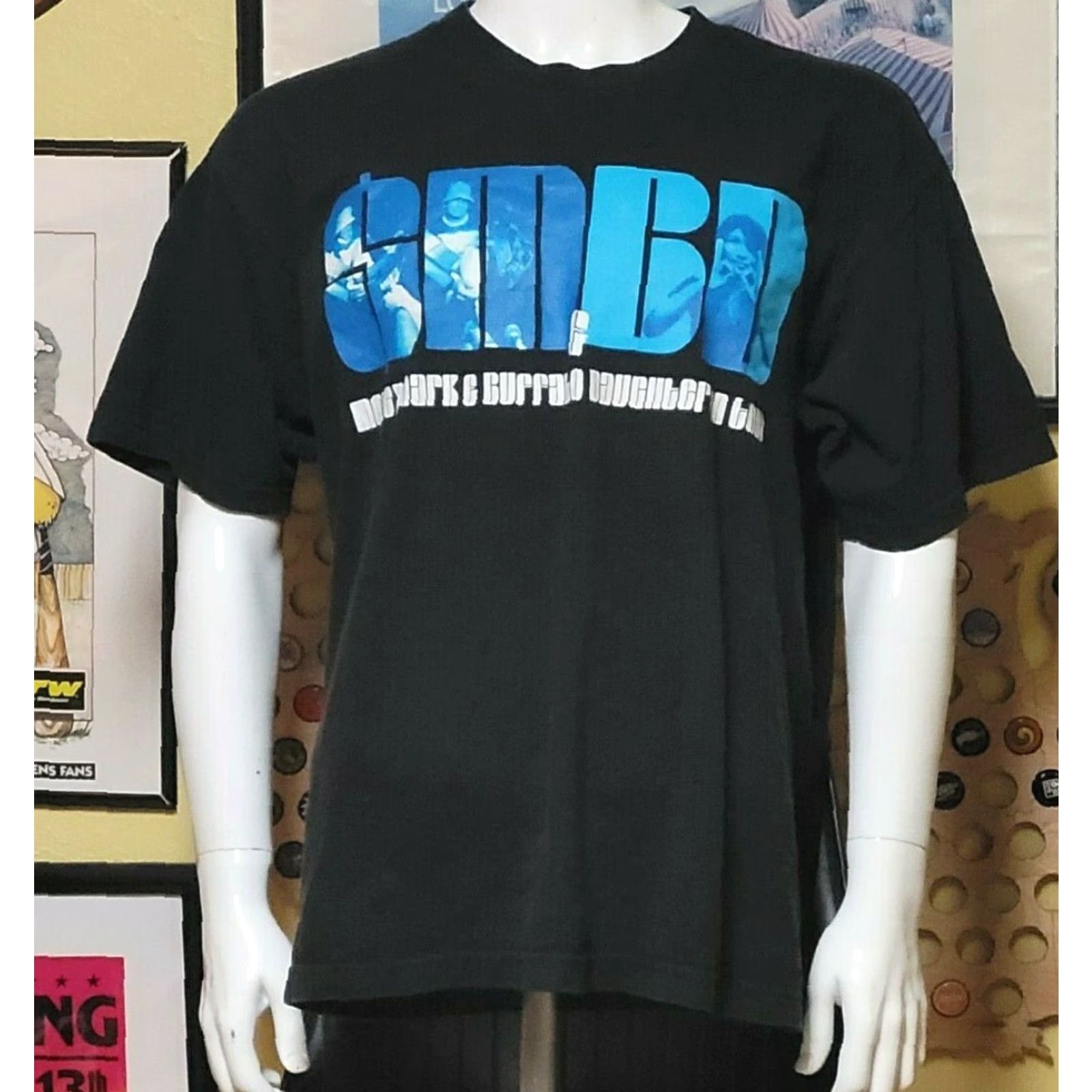 Levi's VTG 90s Money Mark buffalo Daughter Levi's Tour Concert T Shirt Large Black Levi's Graphic Tee Mens Band Rock 90s 00s Vintage: No Size US L / EU 52-54 / 3 - 2 Thumbnail