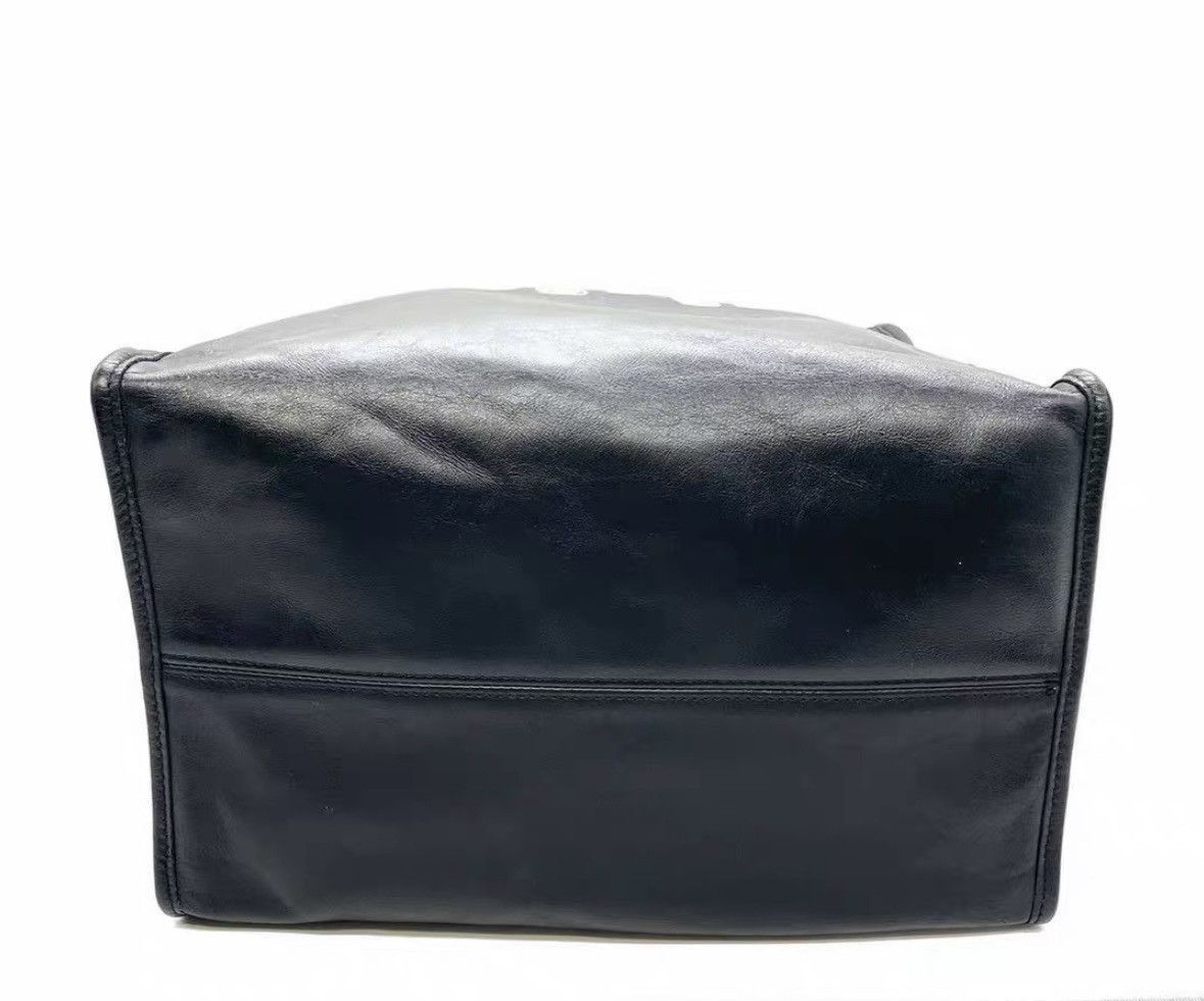Balenciaga Balenciaga FW18 Leather Cat Tote Black Size ONE SIZE - 9 Thumbnail
