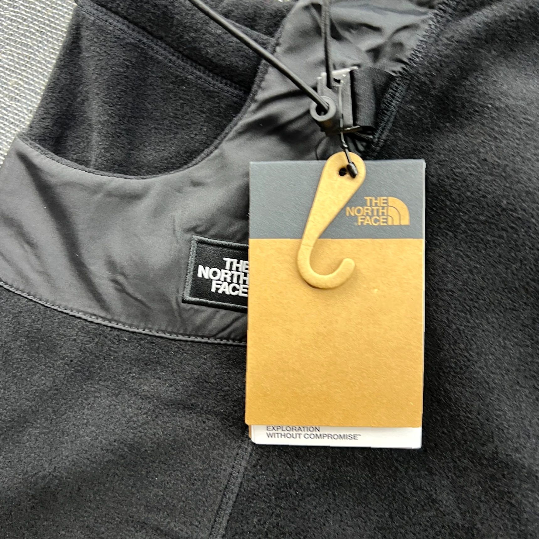 The North Face The North Face Balaclava Hood L-XL Whimzy Pwdr Black Polyester Fleece Thermal Quick Dry Men Winter Ski Snowboard Holiday 90s Mens Size ONE SIZE - 5 Thumbnail