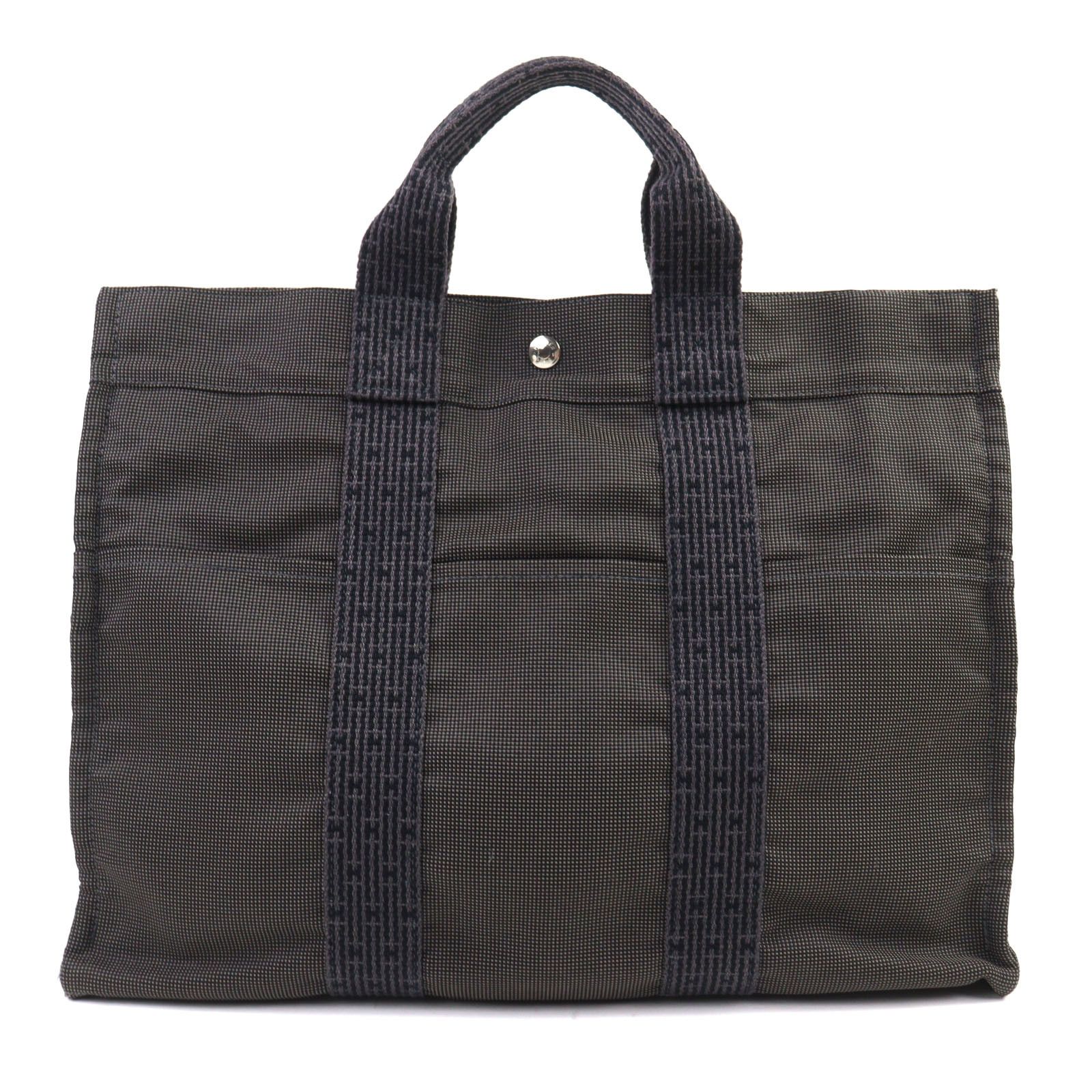 Hermes Hermes Hermes Her Line Canvas Tote Bag Canvas Tote Bag DUTY FREE for USA Size ONE SIZE - 1 Thumbnail