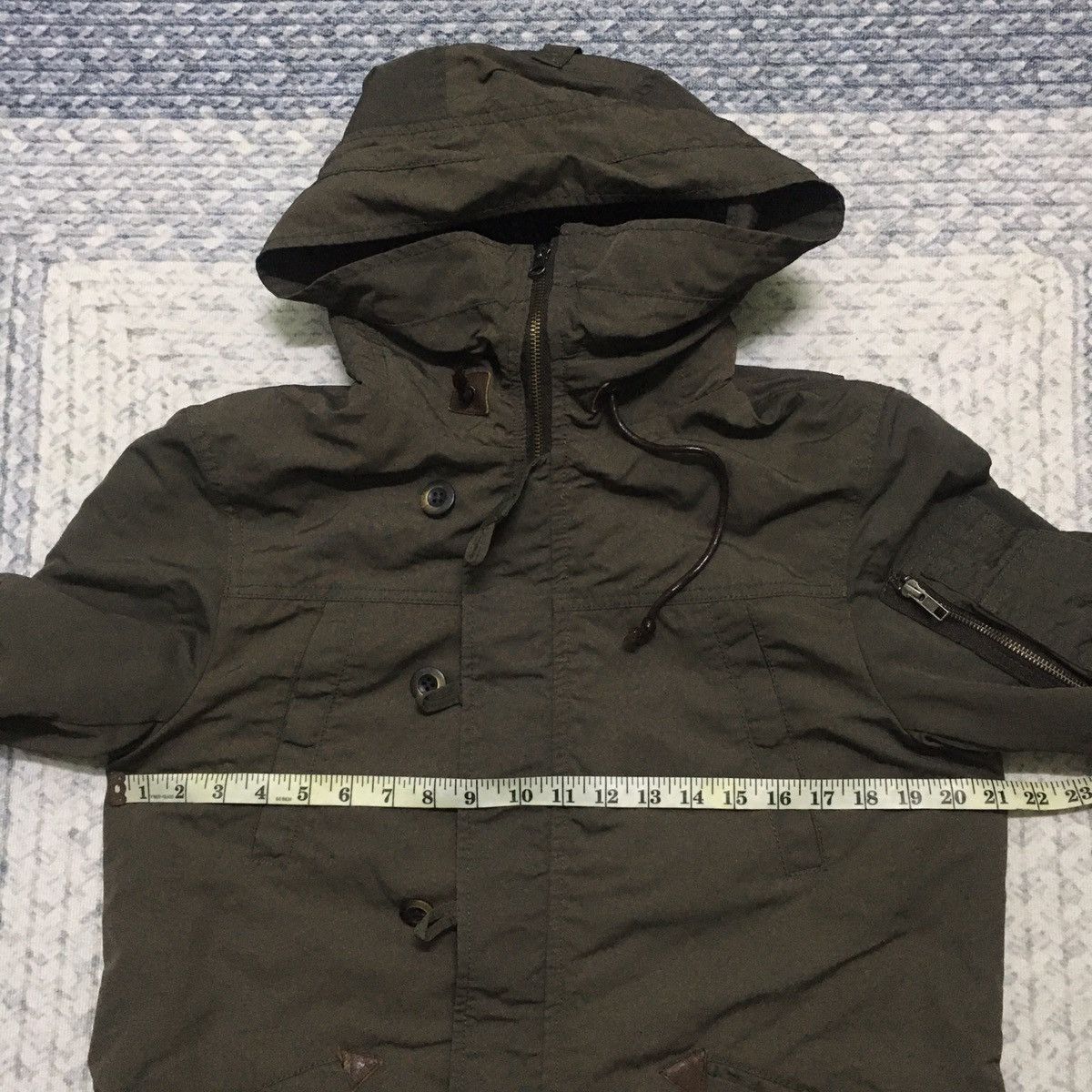 If Six Was Nine × Seditionaries Rare 291295=Homme Green Parka Jacket Size US M / EU 48-50 / 2 - 7 Thumbnail