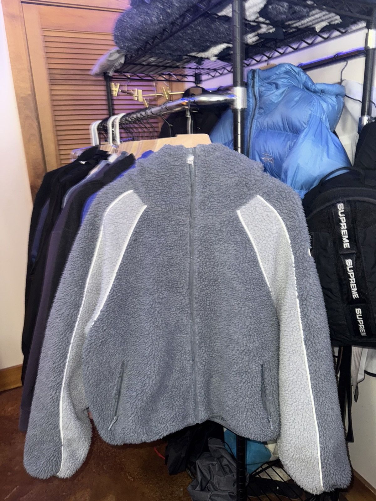 Mertra Mertra Mertra Yeti Fleece (Livid) Grey Size US M / EU 48-50 / 2 - 1 Thumbnail