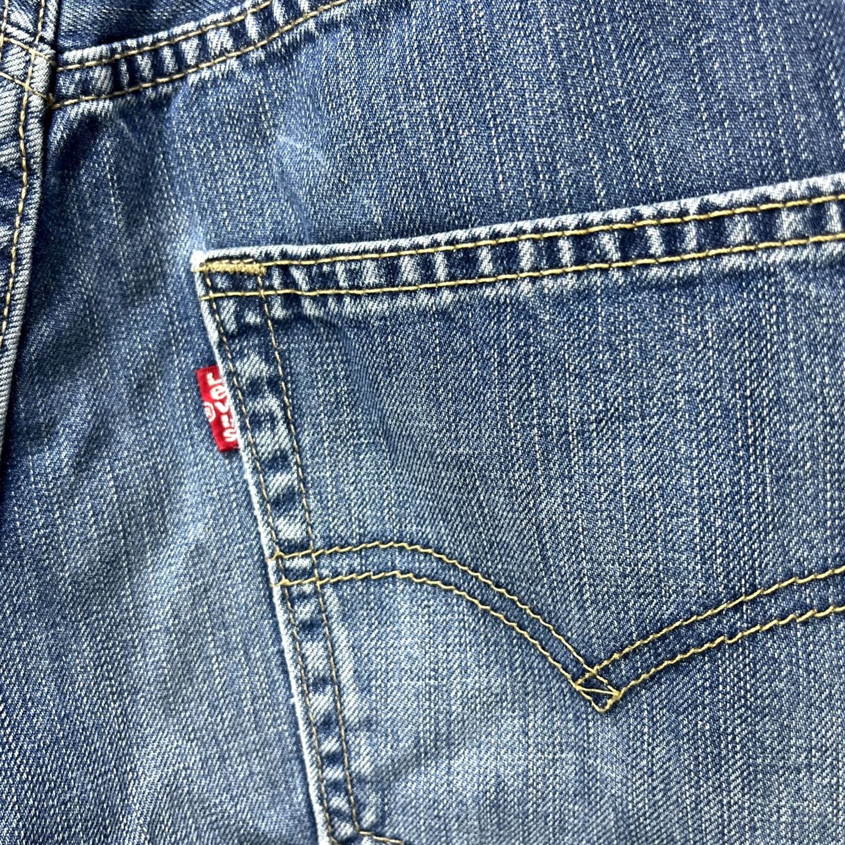 Levi's Levis 569 Jean Shorts 29 Jorts Vintage Size US 29 - 3 Thumbnail