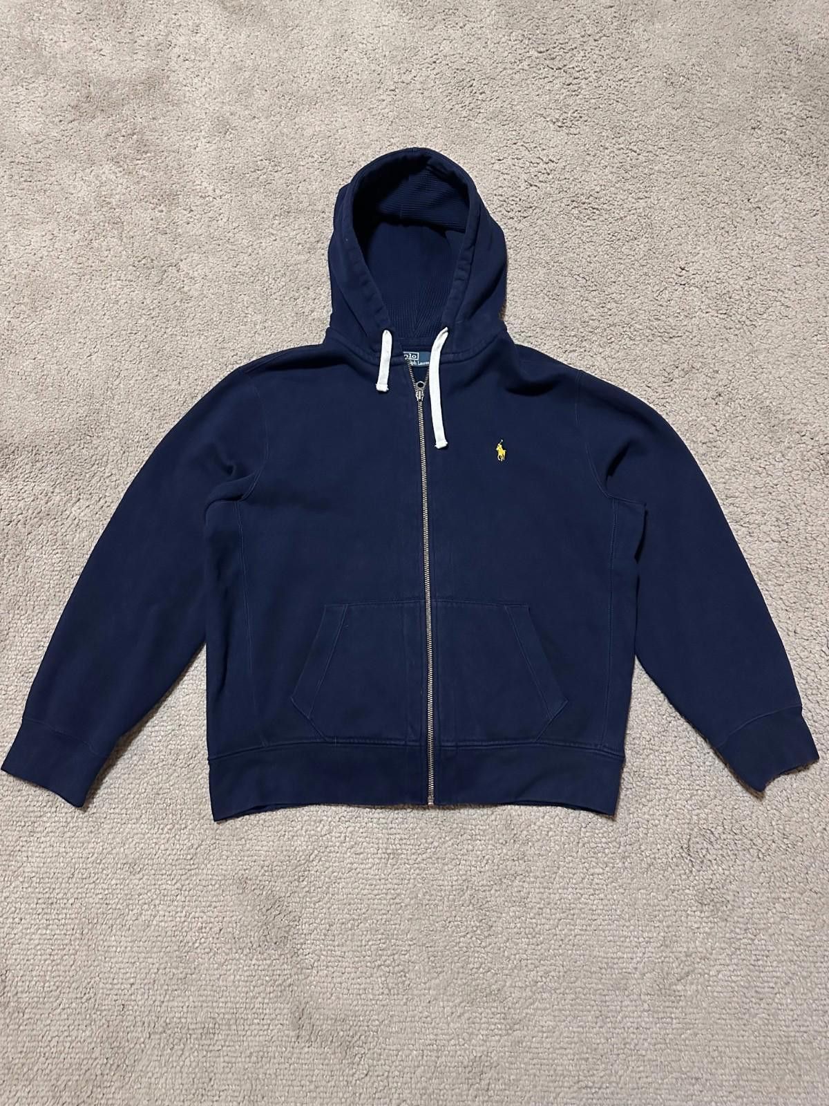 Polo Ralph Lauren Vintage Polo Ralph Lauren Full Zip Hoodie Hype PRL Y2K Sz Xl Size US XL / EU 56 / 4 - 1 Thumbnail