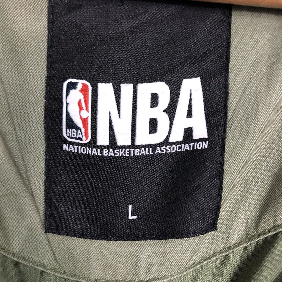 NBA 🔥RICH GREEN HOODIE BIKER JACKET NBA ATLANTA HAWKS BIG LOGO Size US L / EU 52-54 / 3 - 22 Thumbnail