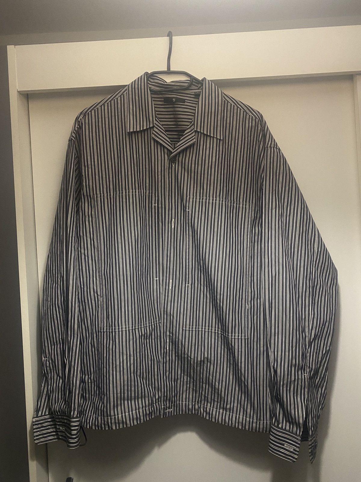 Jil Sander × Uniqlo Uniqlo x jil sander oversize jacket shirt button up Size US S / EU 44-46 / 1 - 1 Thumbnail
