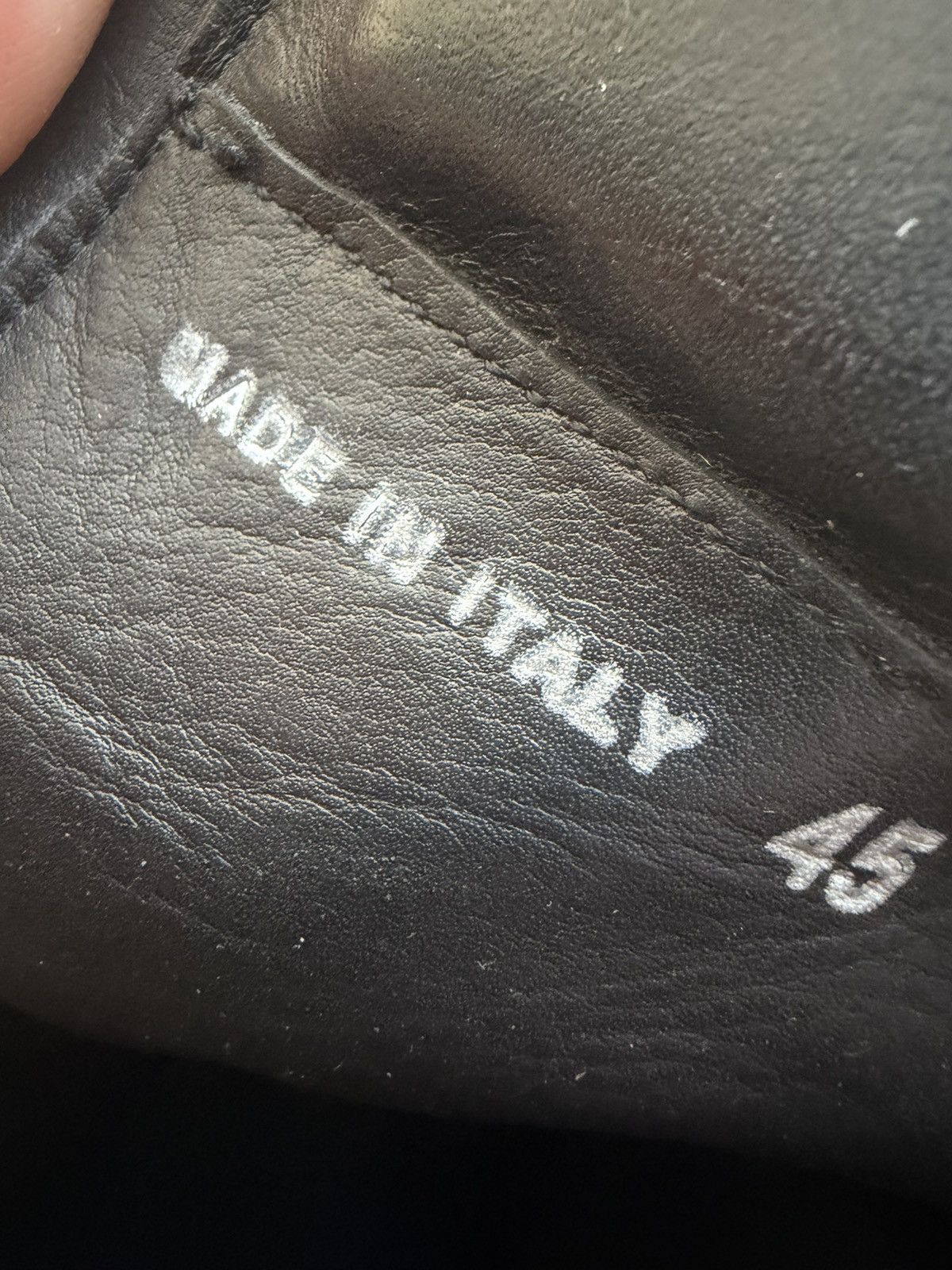 Rick Owens RICK OWENS GLITTER COMBAT BOOTS Size US 12 / EU 45 - 12 Thumbnail