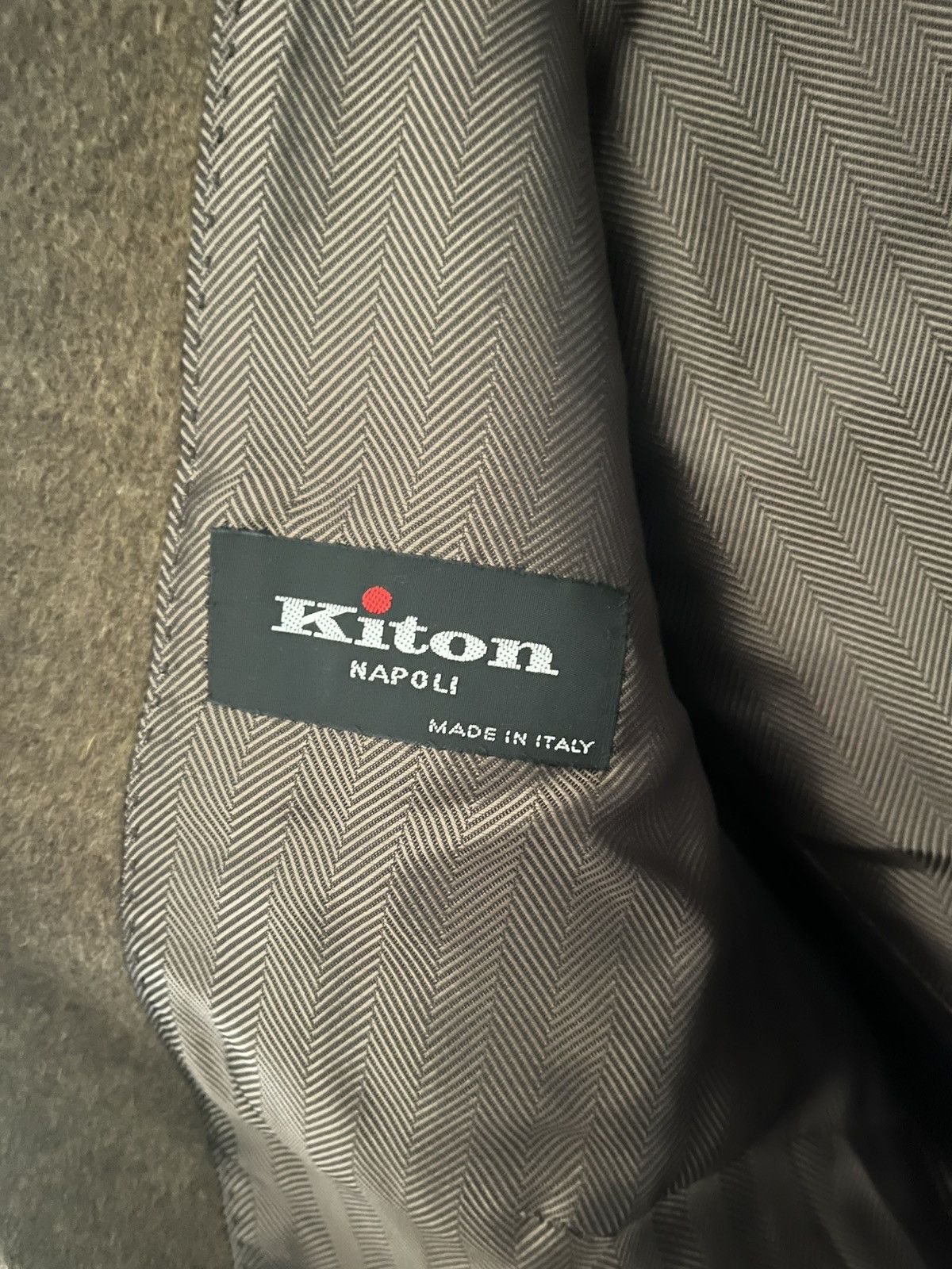 Kiton Kiton brown cashmere overcoat size small /it 44 Size US S / EU 44-46 / 1 - 2 Thumbnail