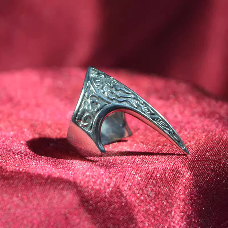 Jewelry Hip-hop Jewelry Rings Open Size Chrome Ring (Size 7-13) Size ONE SIZE - 1 Thumbnail