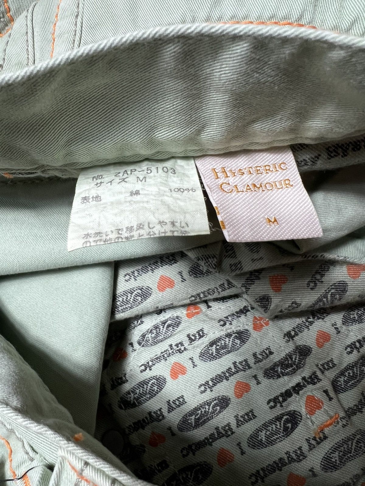 Hysteric Glamour Hysteric Glamour Button Washed Clawn Mark Flared Pants Size US 30 / EU 46 - 8 Thumbnail