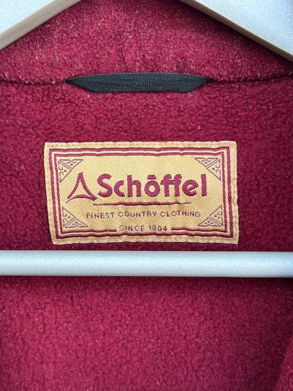 Other Schoffel Lyndon II Fleece Gilet in Claret Full Zip Vest Red Size S / US 4 / IT 40 - 12 Thumbnail