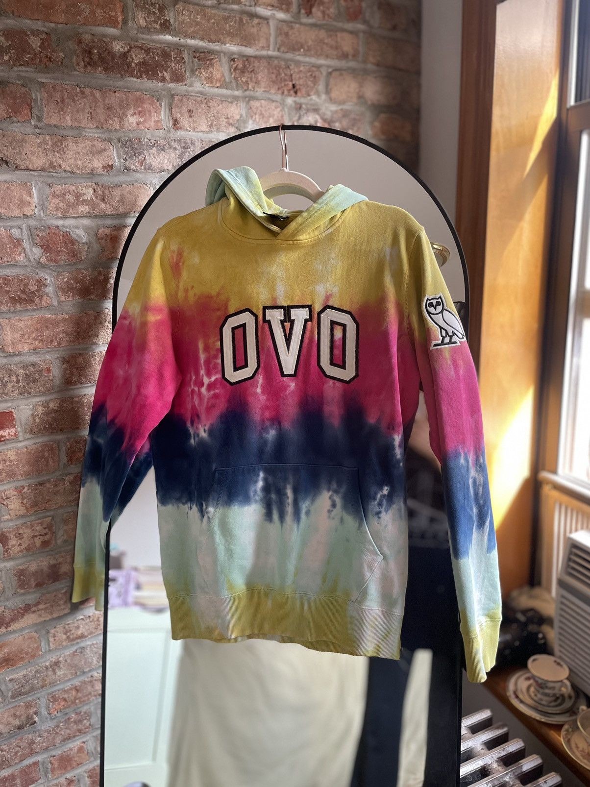 image of Octobers Very Own Rainbow Ovo Hoodie Size S, Women's