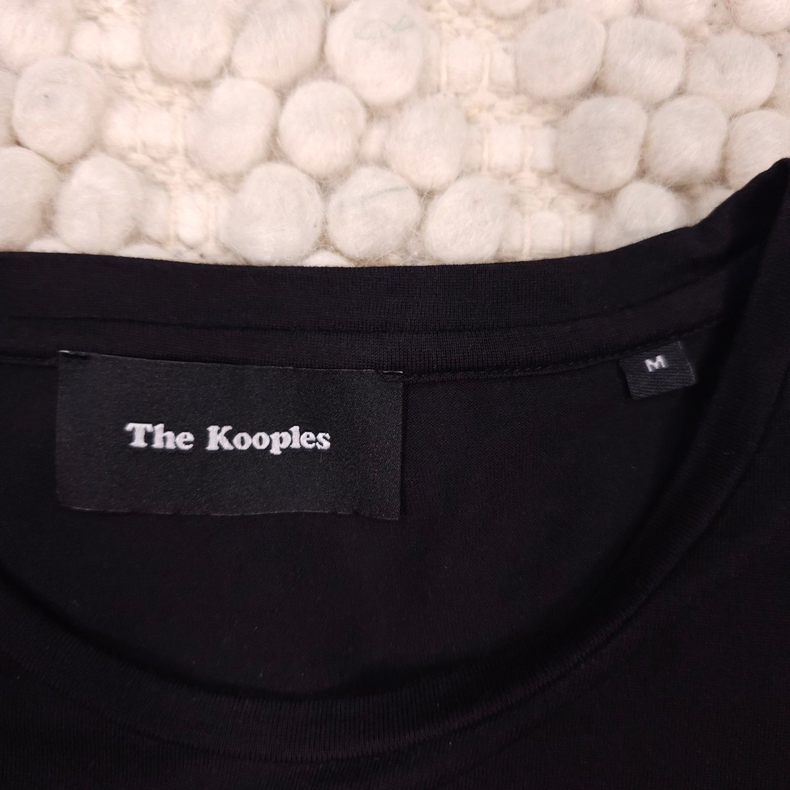 The Kooples The Kooples Broderie Eyelet Long Sleeve Tee Black Sz Medium Size M / US 6-8 / IT 42-44 - 6 Thumbnail