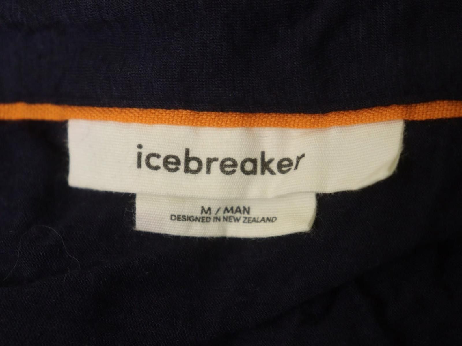 Icebreaker Ice Breaker Blue Regular Fit Collared Polo Shirt Size M Size US M / EU 48-50 / 2 - 9 Thumbnail