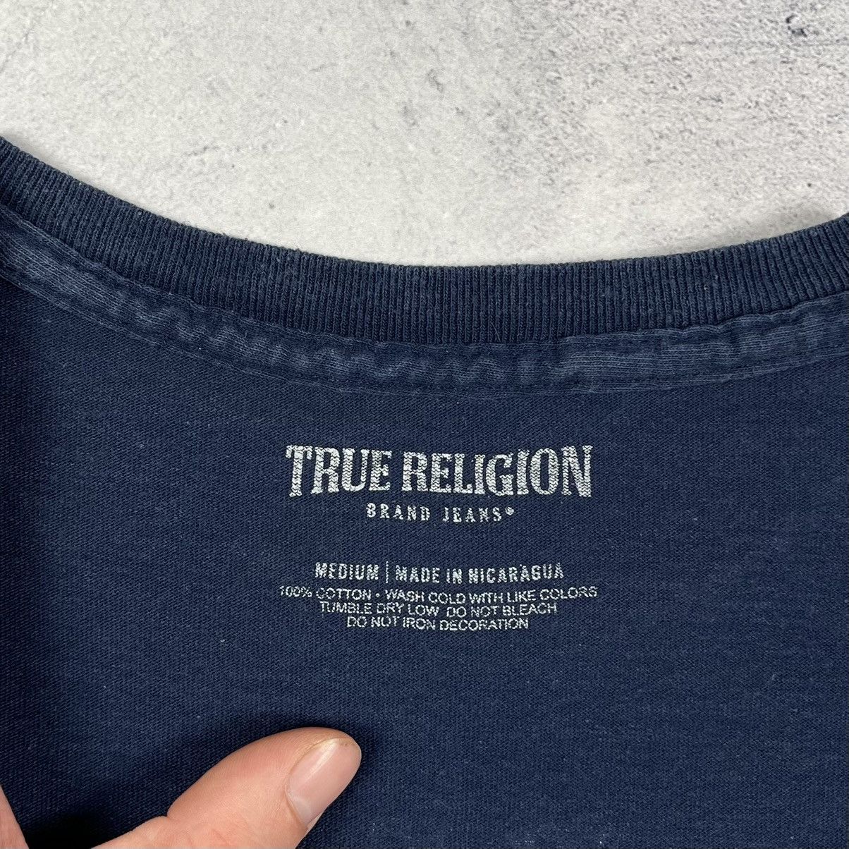 True Religion Vintage True Religion Buddha y2k big logo tee 00’s Size US M / EU 48-50 / 2 - 18 Thumbnail
