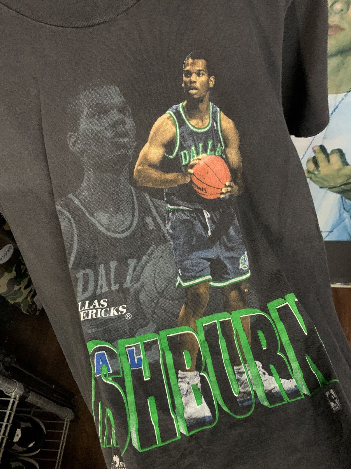 NBA VINTAGE 90s DALLAS MAVERICKS TSHIRT Size US S / EU 44-46 / 1 - 5 Thumbnail