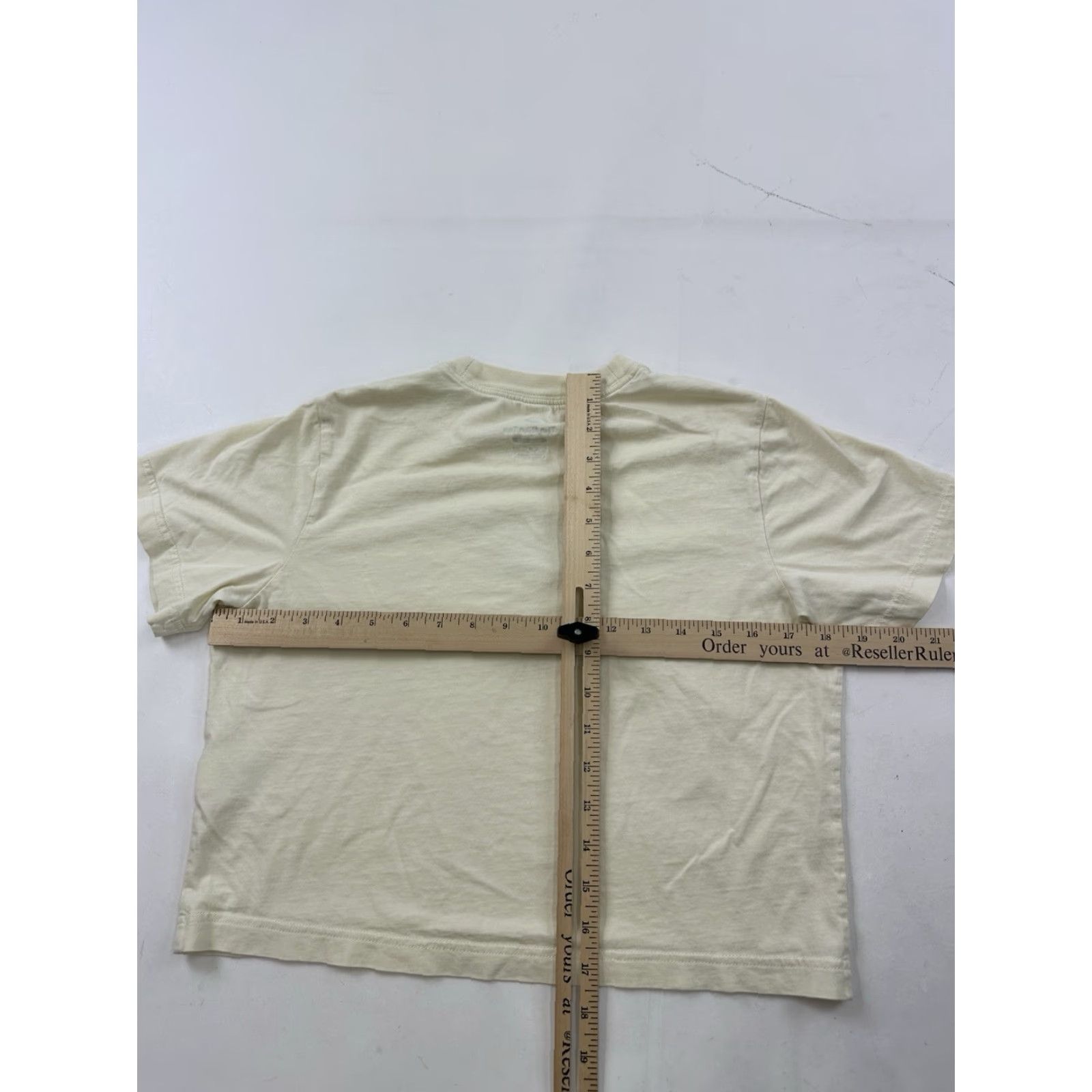 Nike VINTAGE Nike Shirt Womens Medium Yellow Short Sleeve Front Logo Loose Fit Size M / US 6-8 / IT 42-44 - 4 Thumbnail