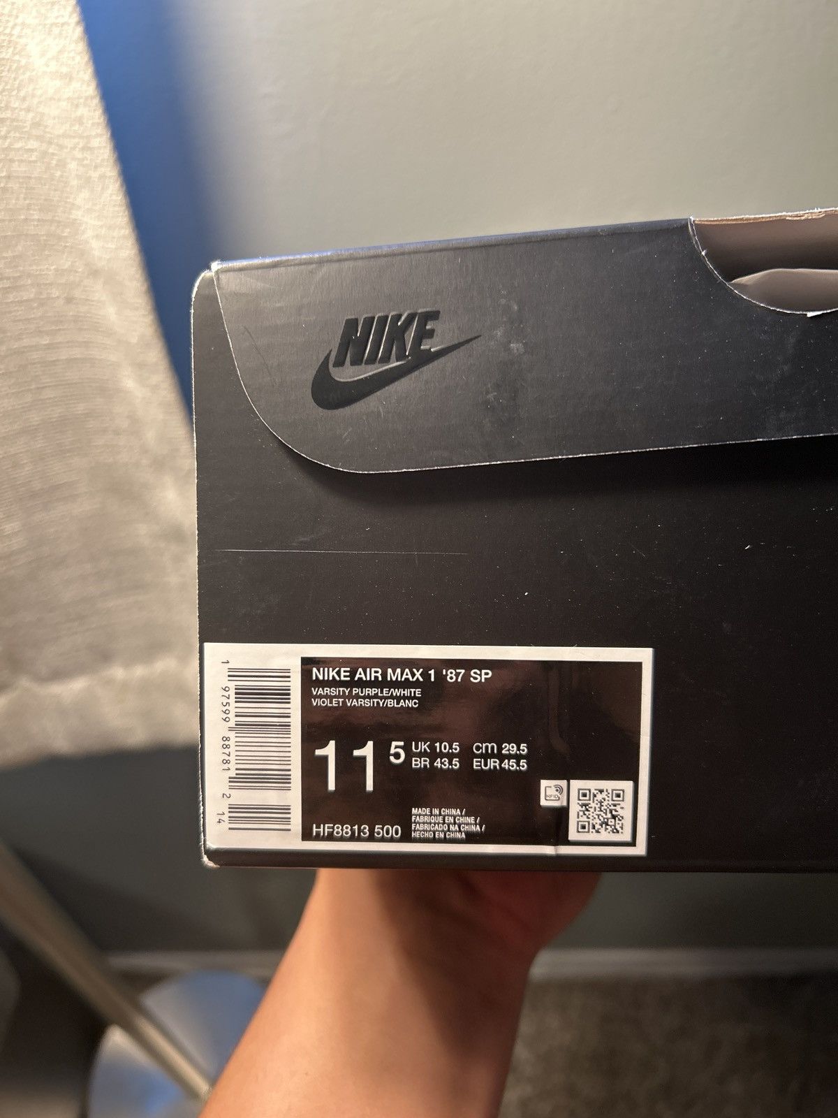 Nike × Supreme Supreme/Nike air max 1 ‘87 Size US 11.5 / EU 44-45 - 7 Thumbnail