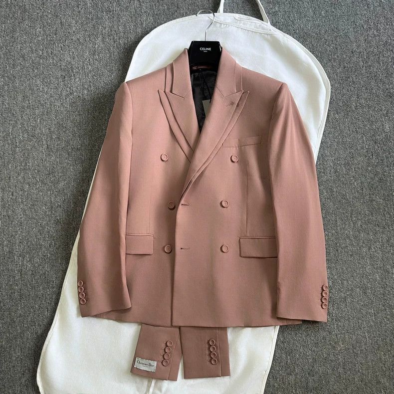 Dior Dior 23ss Gaoding series pine wood powder structural sense Size 48R - 1 Thumbnail