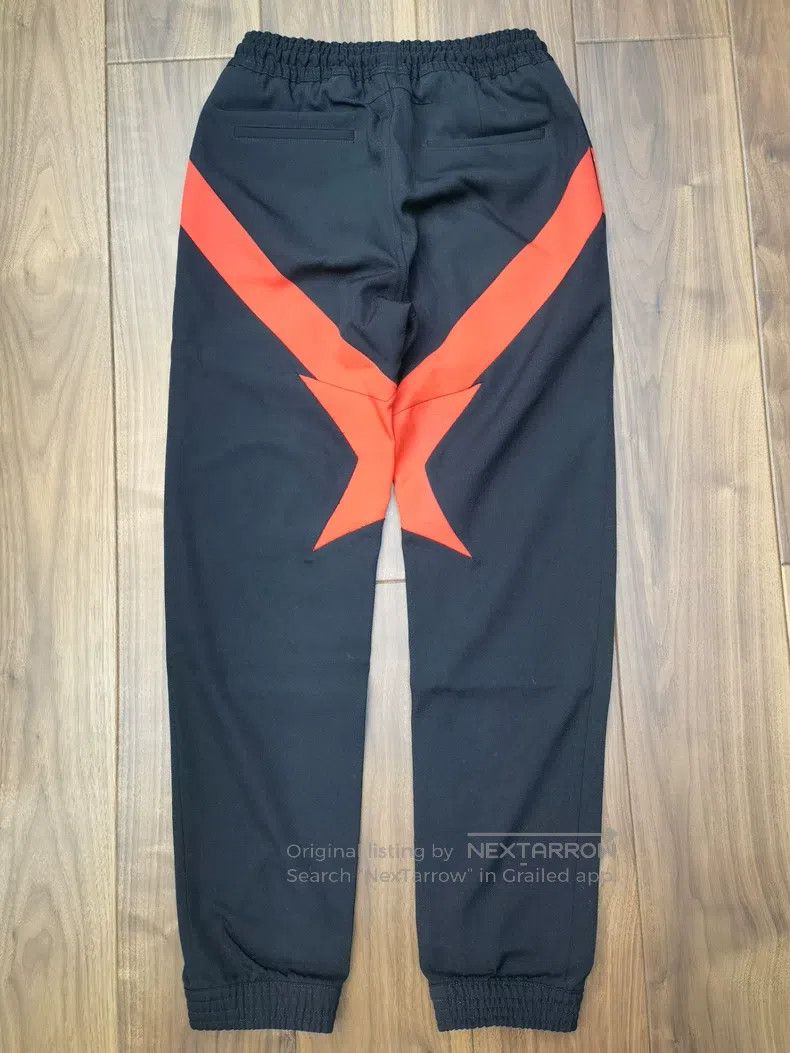 Givenchy Givenchy SizeXS Loose-fit star patchwork wool sports pants Size US 30 / EU 46 - 2 Thumbnail