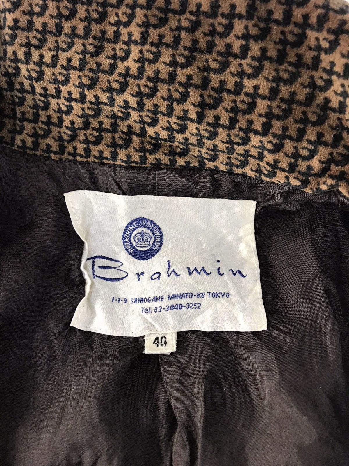 BRAHMIN 90s Brahmin Coat Jacket Full Button Nova Checked Monogram Size S / US 4 / IT 40 - 5 Thumbnail