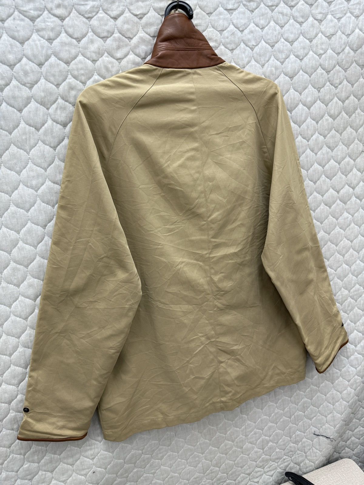 Polo Ralph Lauren 🔥🔥🔥ARCHIVE VTG POLO RALPH LAUREN LEATHER TRIM JACKET Size US M / EU 48-50 / 2 - 6 Thumbnail