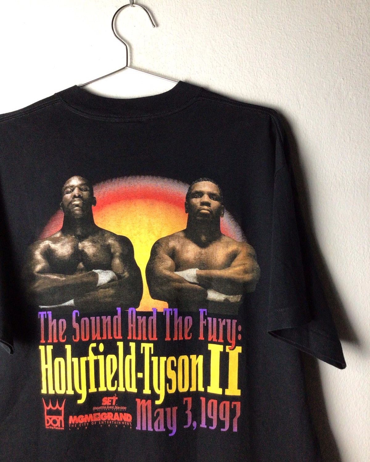 Rap Tees × Vintage Tyson VS Holyfield WBA 1997 Size US XL / EU 56 / 4 - 1 Thumbnail