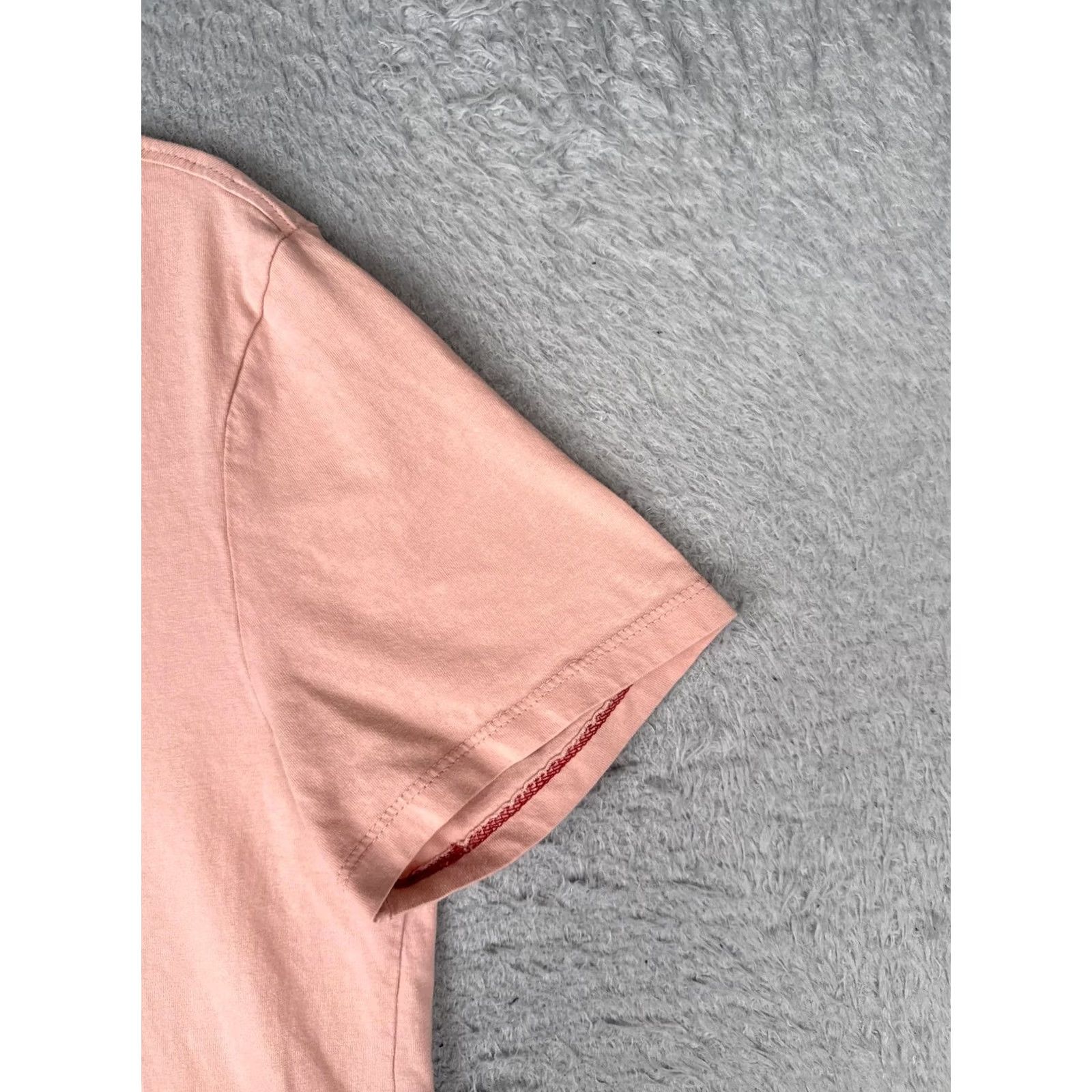 Tommy Hilfiger Tommy Hilfiger Shirt Mens Medium Pink Crew Neck Short Sleeve Logo Tagless Cotton Size US M / EU 48-50 / 2 - 2 Thumbnail
