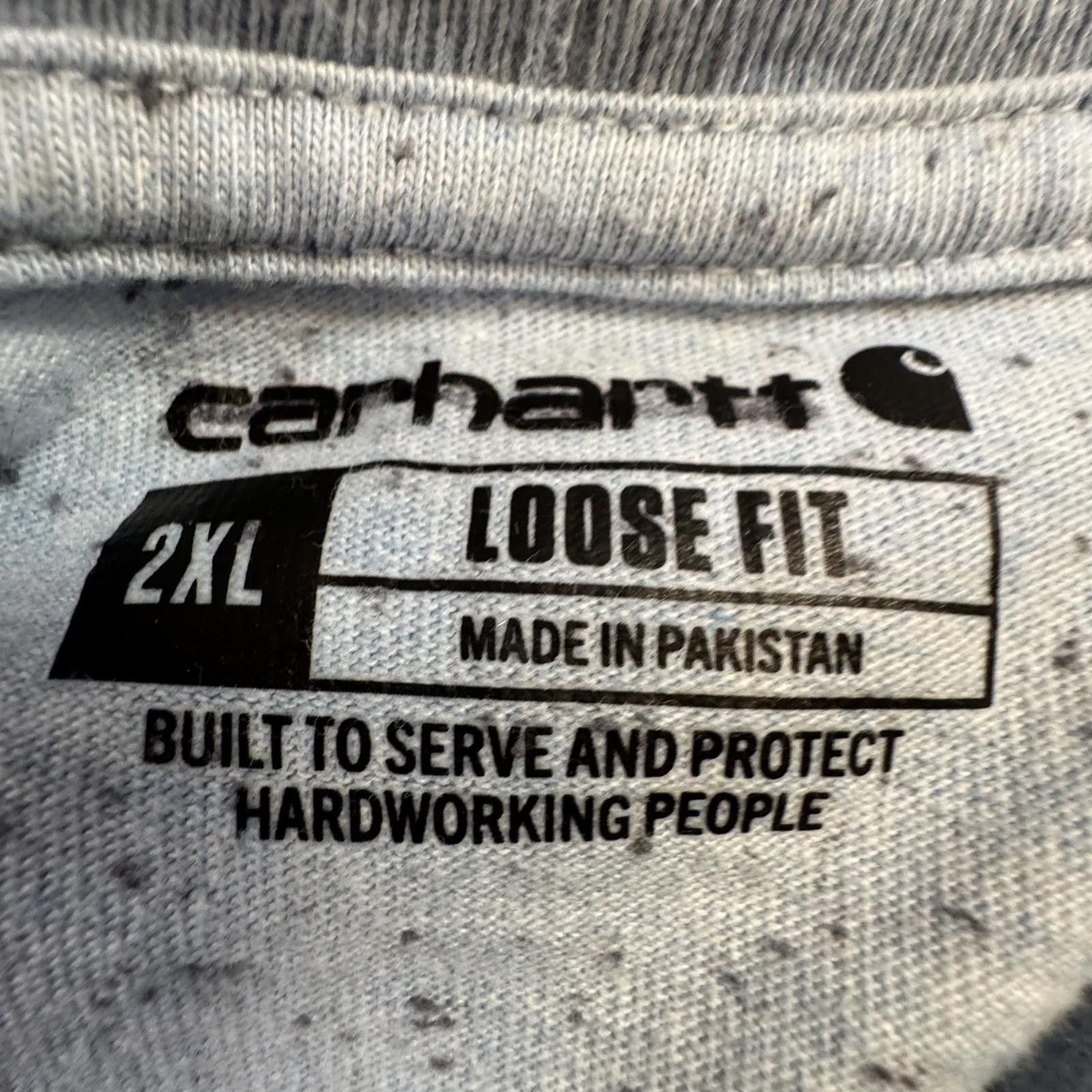 Carhartt Carhartt T-Shirt Men's 2XL Short Sleeve Logo Loose Fit Size US XXL / EU 58 / 5 - 6 Thumbnail