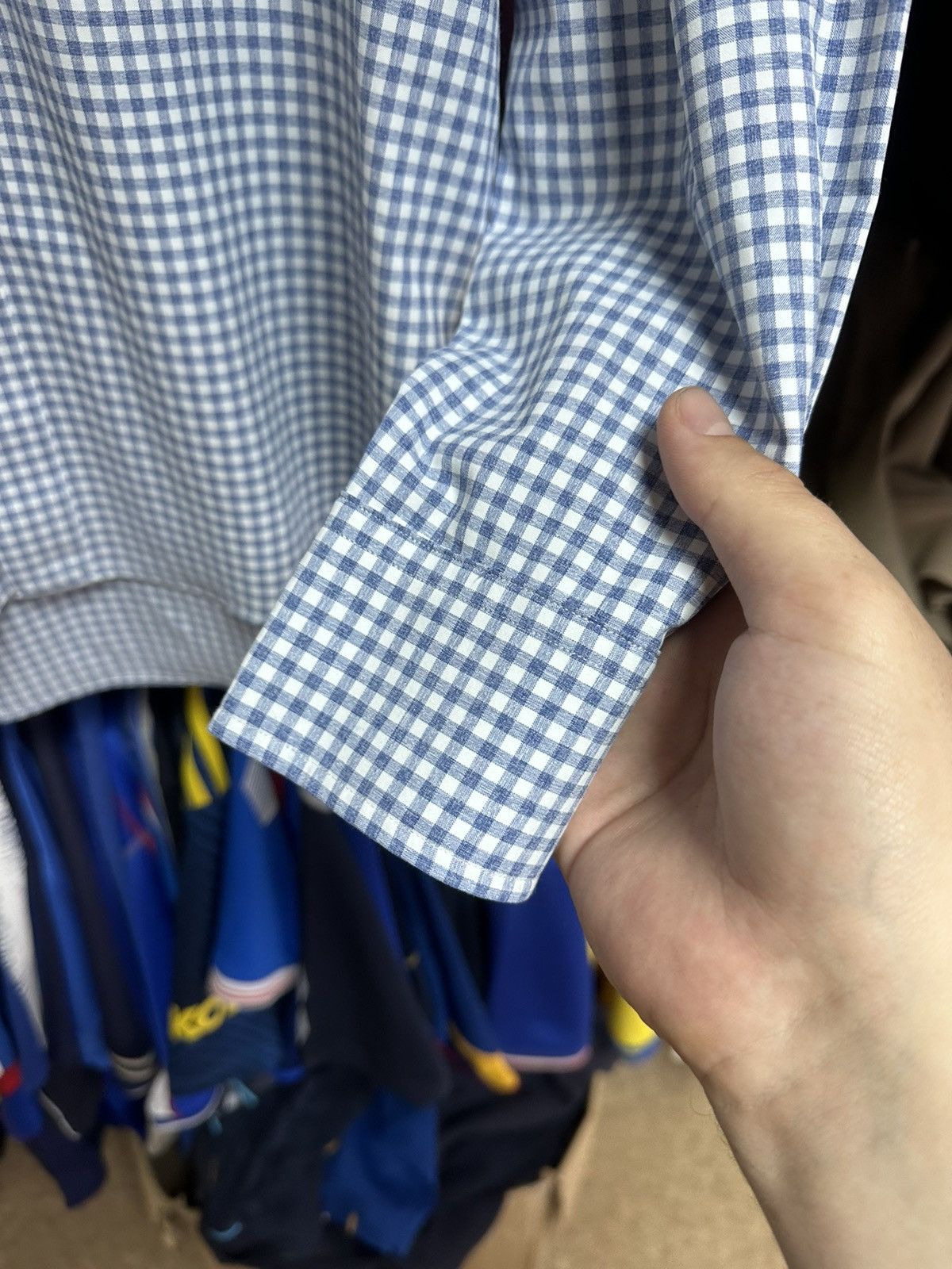 Polo Ralph Lauren Polo Ralph Lauren Checked Shirt Button Up Luxury Small Logo Size US M / EU 48-50 / 2 - 11 Thumbnail
