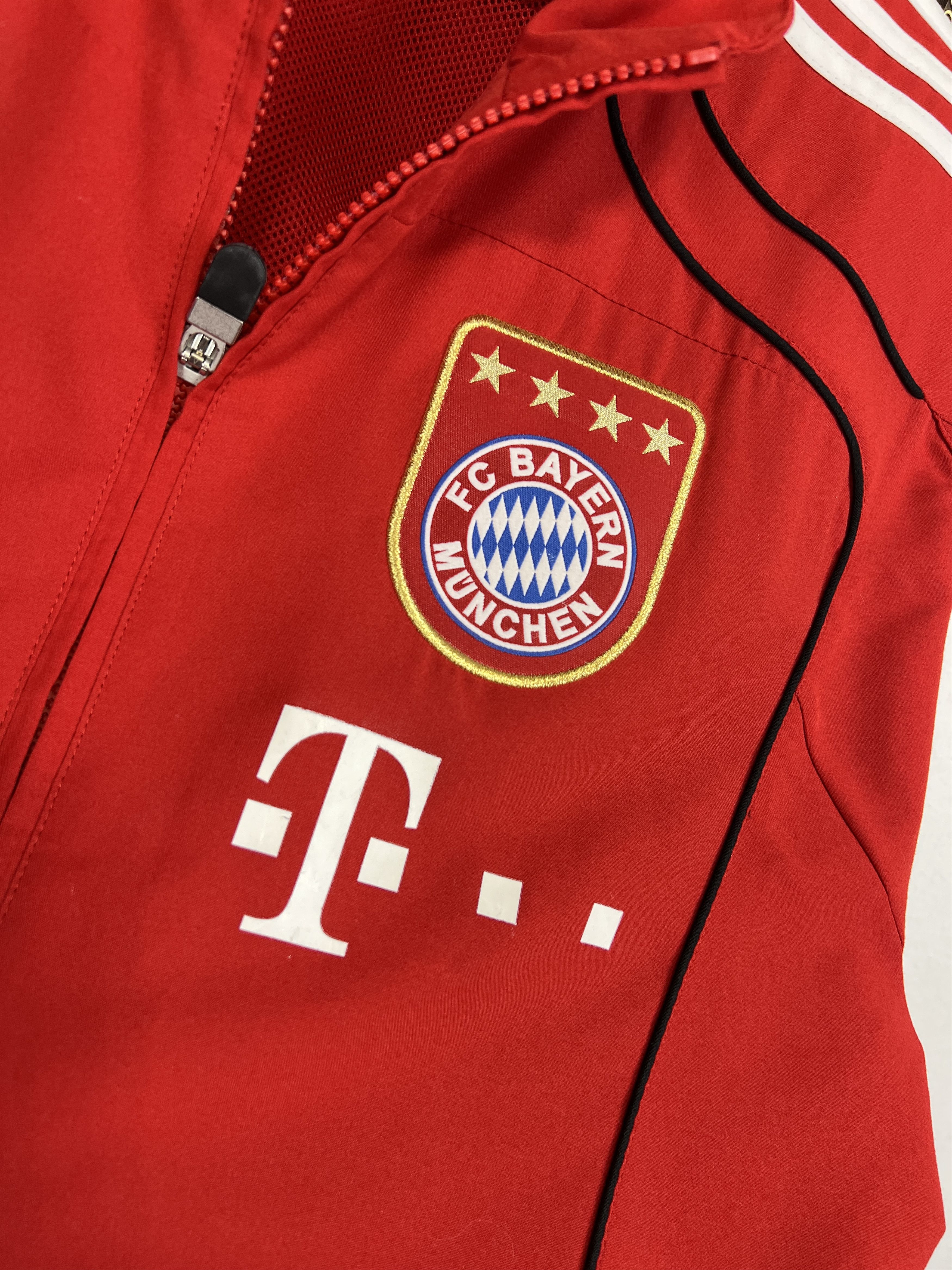 Adidas Vintage Bayern Munich Football Jacket Soccer Track Top Zip Size US M / EU 48-50 / 2 - 5 Thumbnail