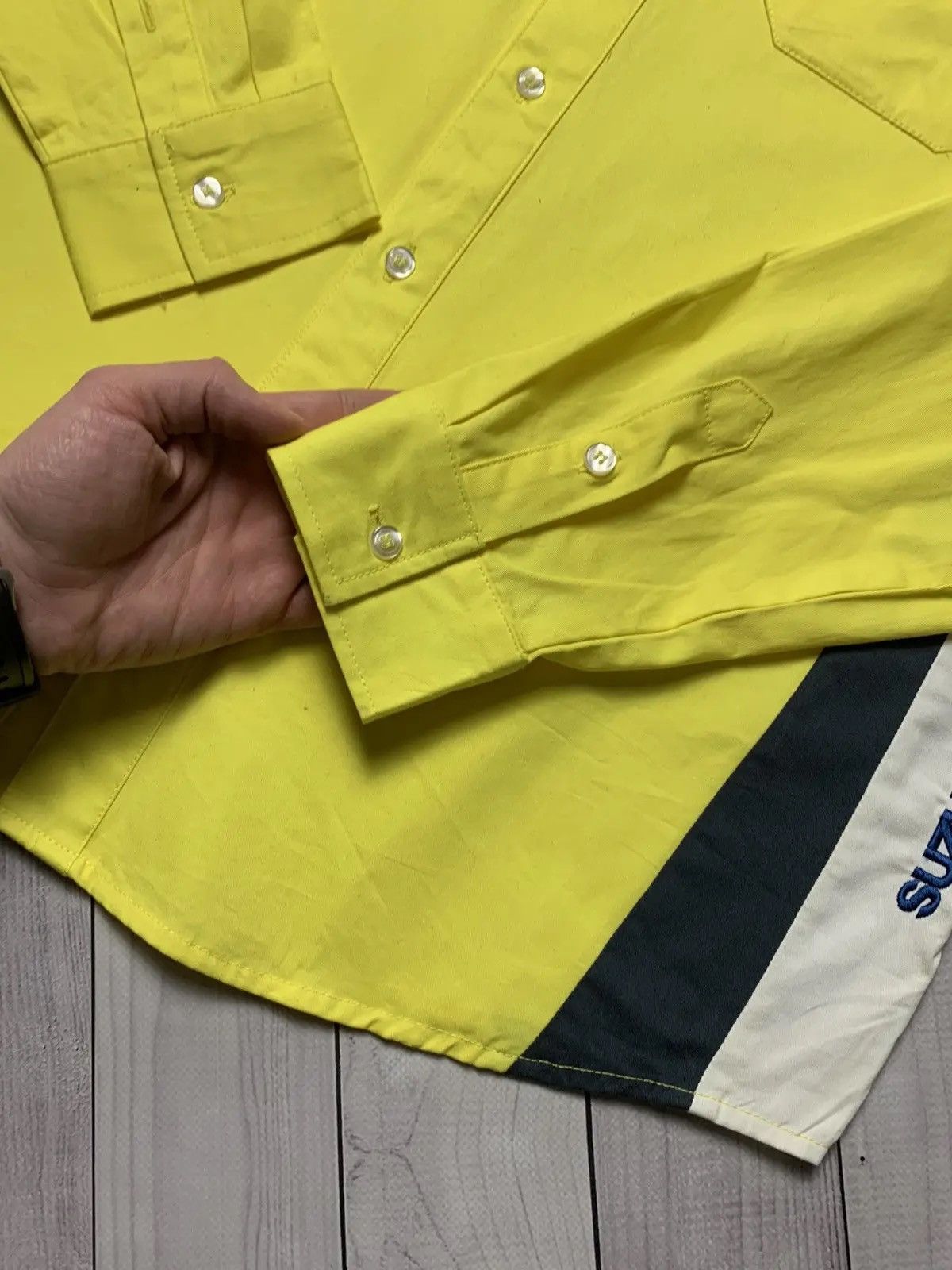 Vintage Vintage racing shirt Suzuki big logo World rally Sport rare Size US XL / EU 56 / 4 - 8 Thumbnail