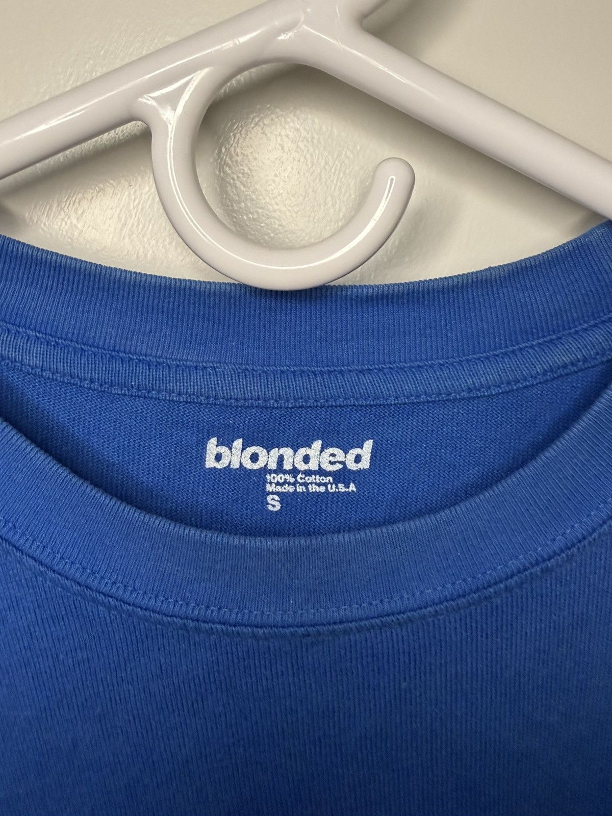 Frank Ocean Blonded Radio Blue T-Shirt Size US M / EU 48-50 / 2 - 3 Thumbnail