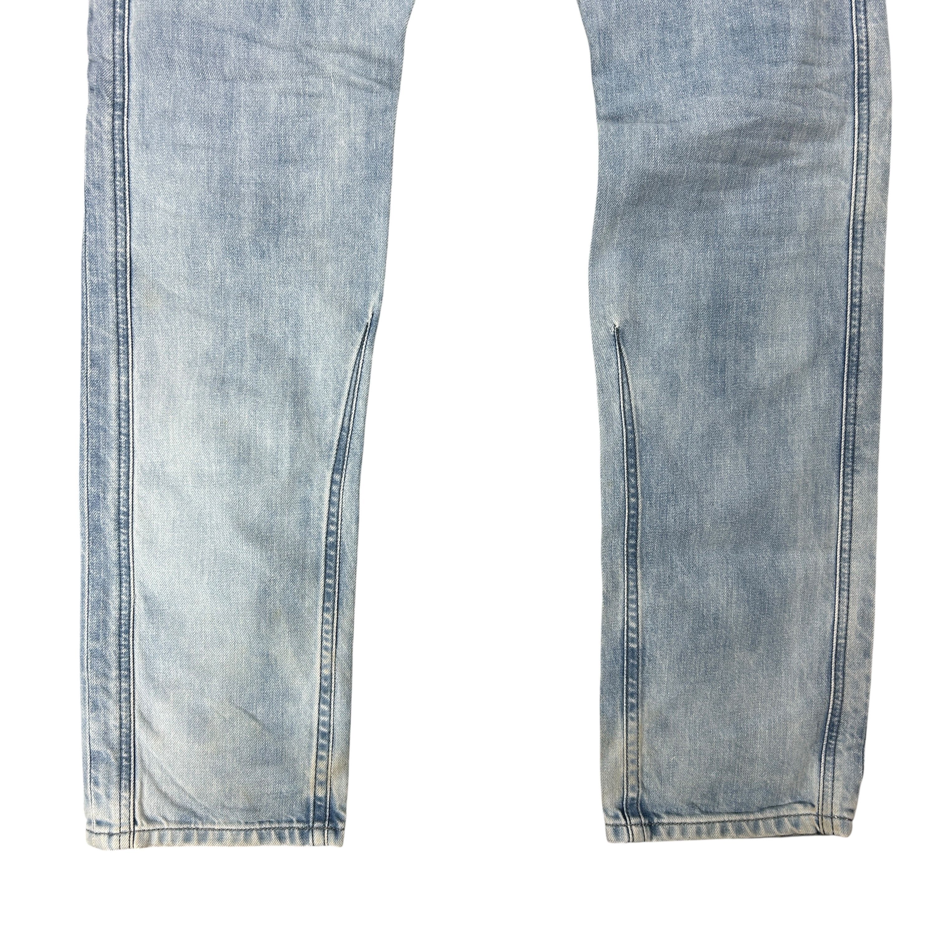 Diesel Diesel Darron Regular Slim Tapered Blue Denim Jeans W30L32 Size US 30 / EU 46 - 7 Thumbnail