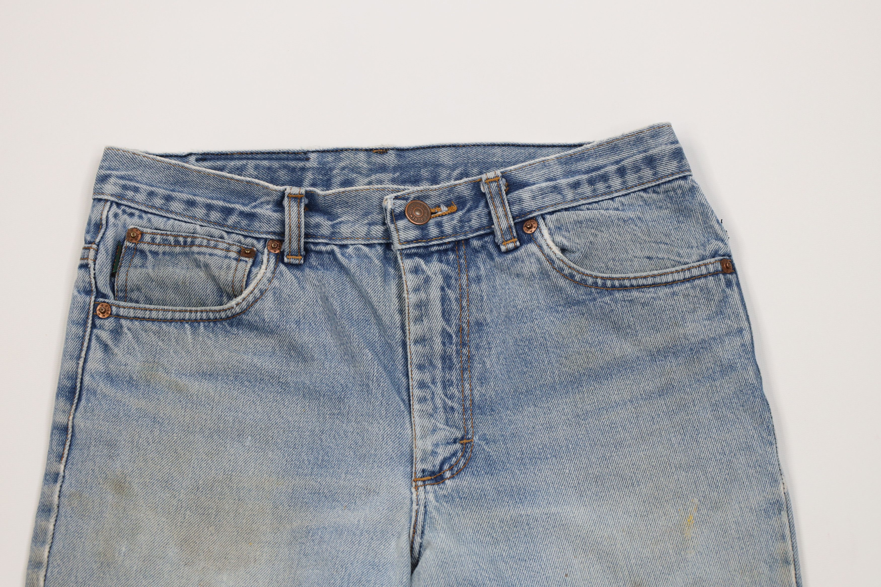 Polo Ralph Lauren Vintage 70s 80s Ralph Lauren Straight Leg Denim Jeans USA Size US 30 / EU 46 - 2 Thumbnail