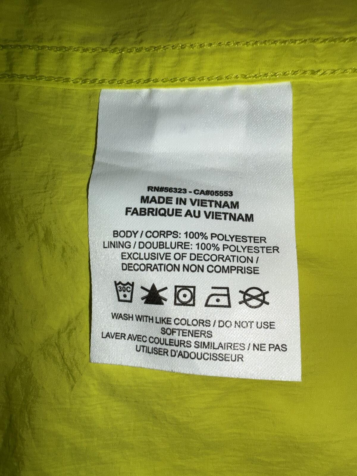 Nike Unreleased Nike Men’s Tech Pack Volt Varsity Jacket Sample Size US M / EU 48-50 / 2 - 12 Thumbnail
