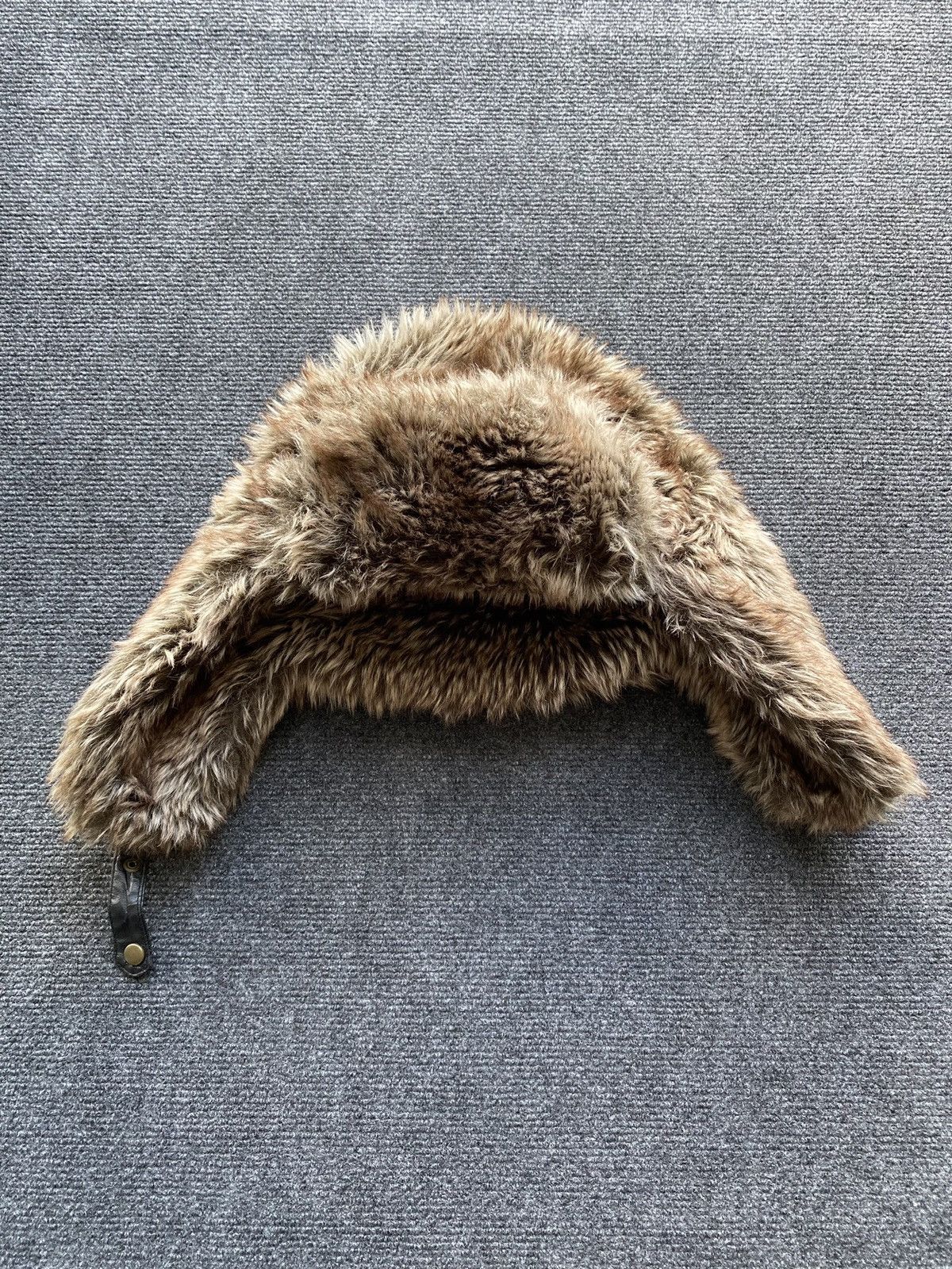 Le Grande Bleu (L.G.B.) 🔥Mohair Fur Fuzzy Hat Traper hat L-Xl Size ONE SIZE - 3 Thumbnail
