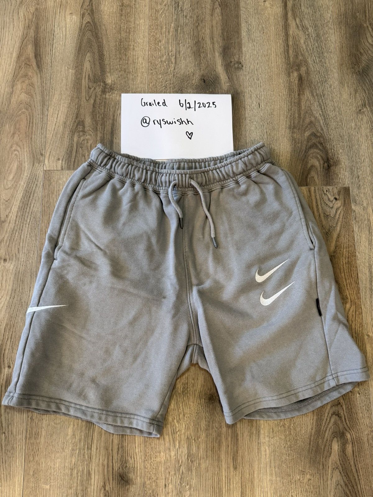 Nike Nike Double Swoosh Sweat Short Size US 30 / EU 46 - 1 Thumbnail
