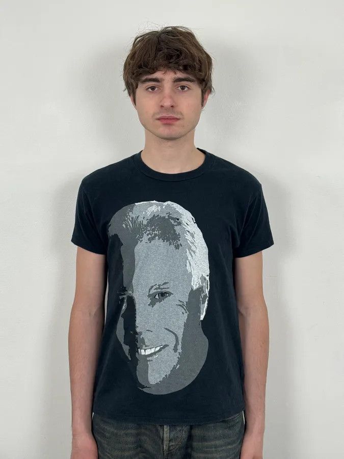 Emporio Armani Emporio Armani Navy Autoportrait T-Shirt Size US S / EU 44-46 / 1 - 2 Thumbnail