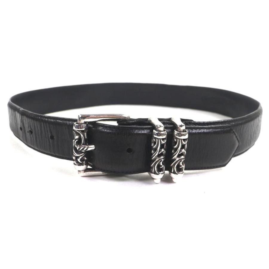 Chrome Hearts Chrome Hearts 3pc roller leather belt Size ONE SIZE - 3 Thumbnail