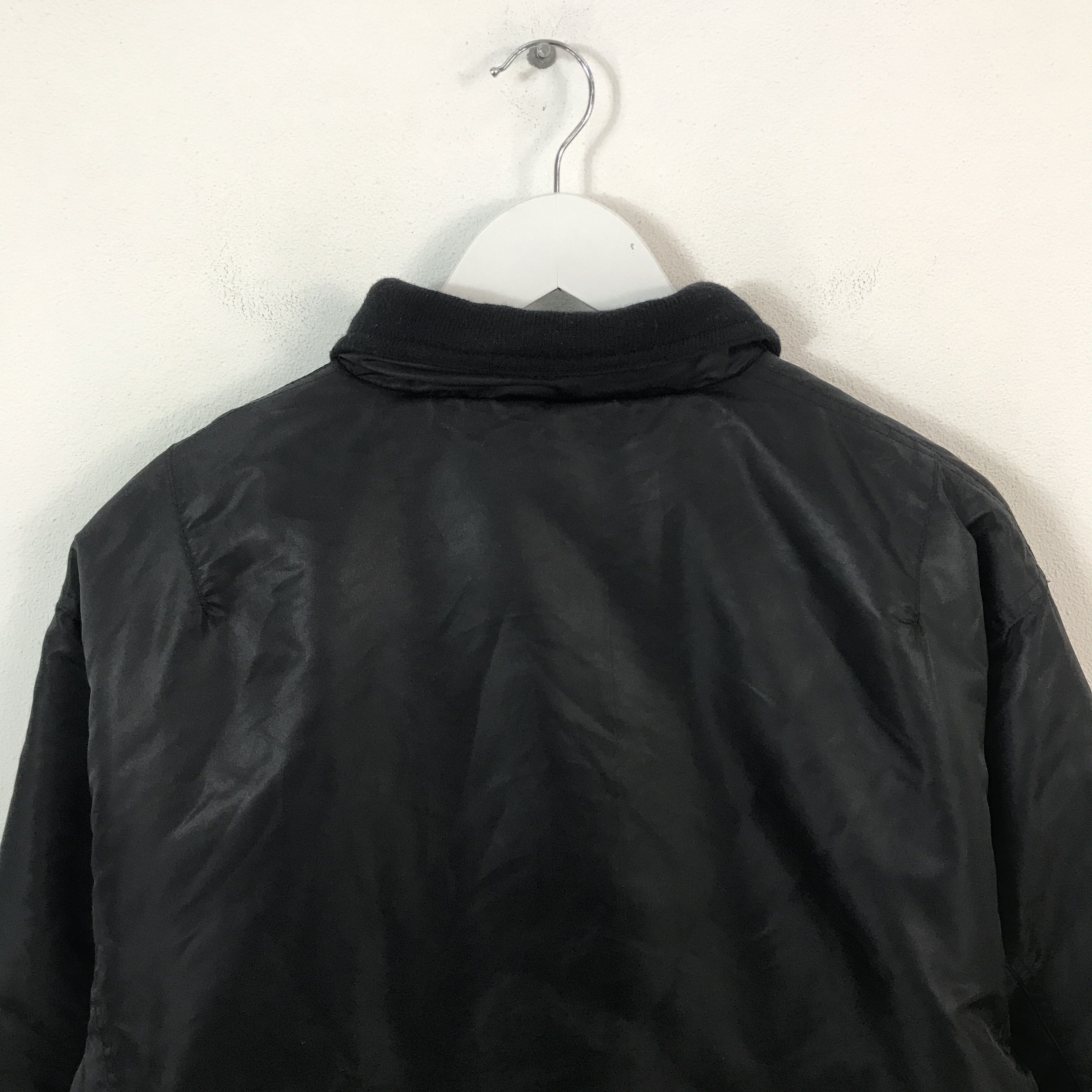 Designer × Japanese Brand The Lonely Wolf Black Windbreaker Jacket Size US M / EU 48-50 / 2 - 4 Thumbnail