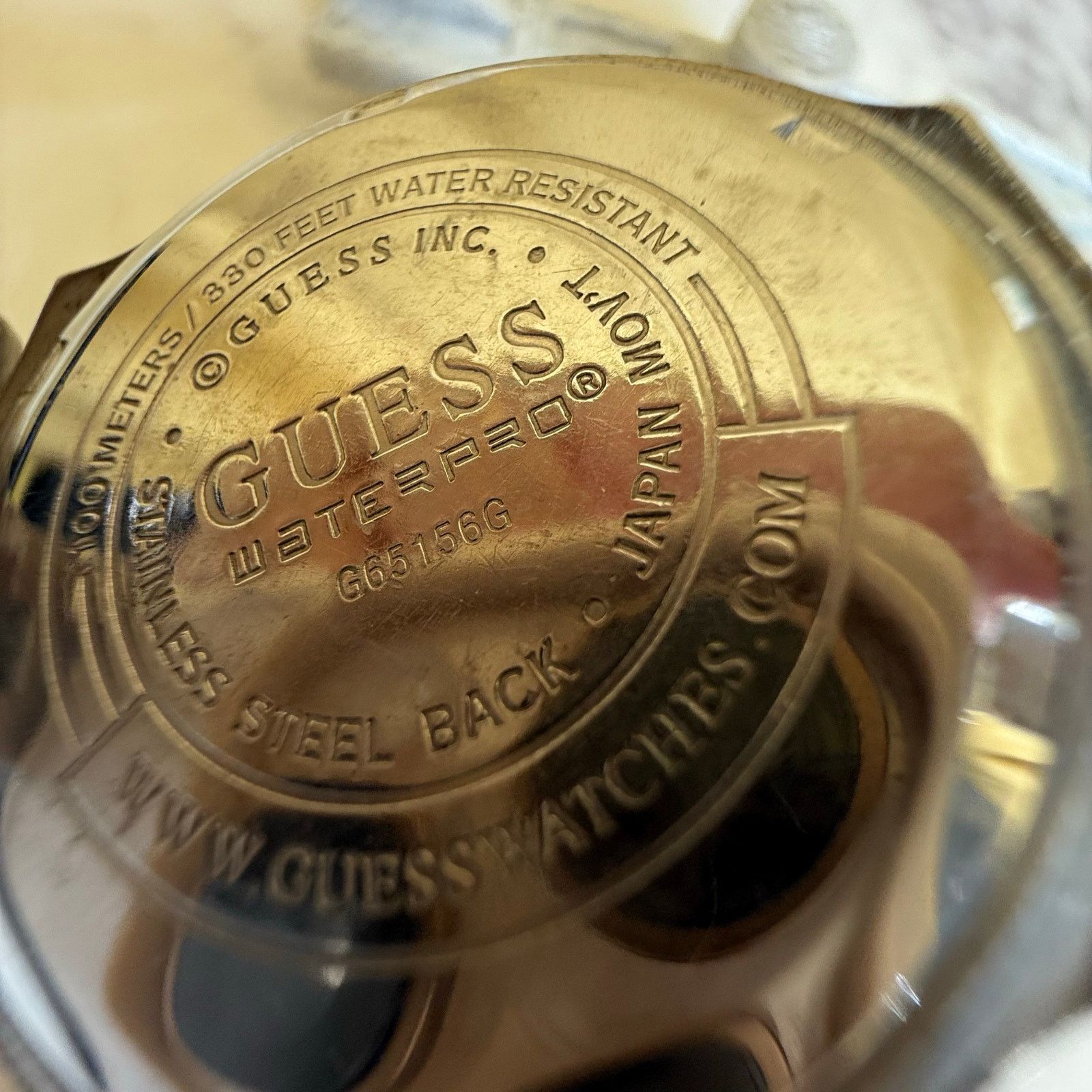 Guess Guess Waterpro 100M/330FT Stainless Steel Size ONE SIZE - 7 Thumbnail