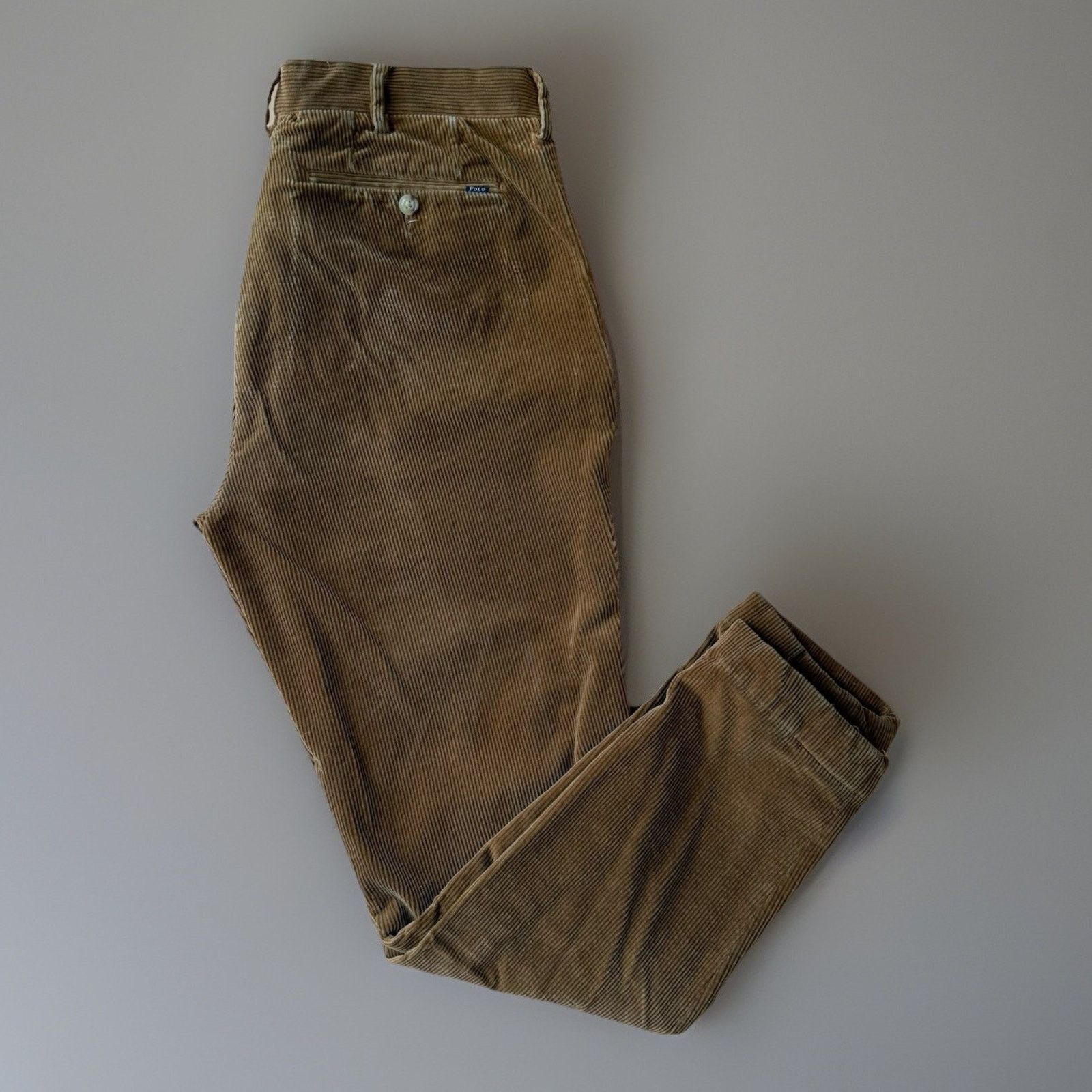 Polo Ralph Lauren Polo Ralph Lauren Corduroy Pants 32 Brown Casual Workwear Size US 32 / EU 48 - 1 Thumbnail