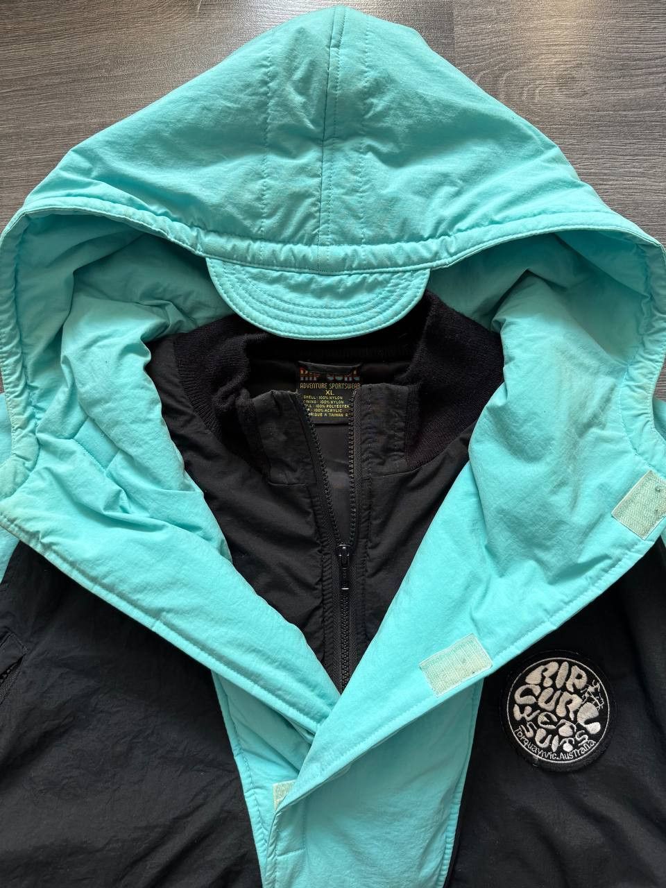 Rip Curl Rip Curl 90s Vintage Hooded Anorak Ski Jacket Pullover Size US XL / EU 56 / 4 - 8 Thumbnail