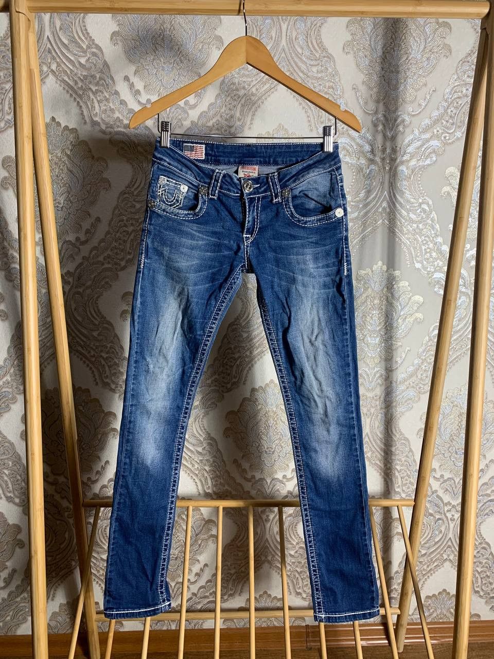 True Religion Vintage True Religion Denim Jeans Skinny Retro Y2K 90s Size 28" / US 6 / IT 42 - 2 Thumbnail
